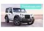 MAHINDRA THAR 4X4 PRIVIDES EXTRA SAFETY AND SPEED TO YOU CLICK TRUCKSBUSES.COM RIGHT NOW.