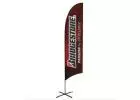 Use Our Vibrant Banner Flag to Unfold Success | Display Solution