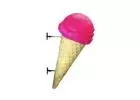 Shop Wall Mounted Strawberry Ice Cream Cone