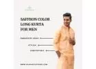 Buy Best Quality Saffron Kurta for Men Online