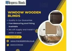 Premium Wood Window Blinds in the UK | Impress Blinds
