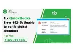 Resolve QuickBooks Error 15215 with Simple Solutions
