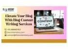 Elevate Your Blog With Blog Content Services at the Content Story