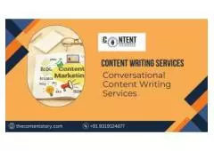 Conversational Content Writing Services | The Content Story