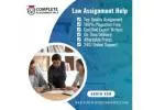 Law Assignment Help Service by PHD experts