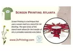 Unleash Vibrant Imprints with 3V Printing - Your Premier Choice for Screen Printing in Atlanta