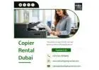 How can I Get in Touch with Your Copier Rental Service in Dubai?