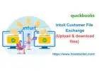 How to Upload or download files with Intuit Customer File Exchange?