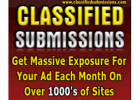 Your Ad Submitted To 1000's of High Traffic Advertising Pages Automatically only 39.95!