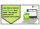 How to Settle QuickBooks Payroll Error 15240 (Updating Payroll Tax Table)?