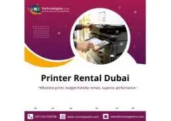 What Are the Benefits of Printer Rental in Dubai?