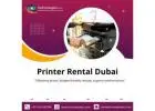 What Are the Benefits of Printer Rental in Dubai?