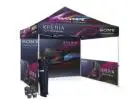 Stand Out in Style Custom 10x10 Canopy Tents for Events