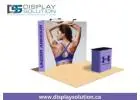 Use a pop up display booth at events