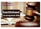 Top Constitutional Law Assignment Help and Writing Service