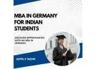 MBA in Germany for Indian Students 