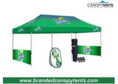 Go Beyond The Banner with Eye-Catching Custom Tents With Logos