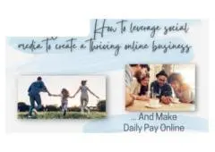 Are you a mom and want to learn how to earn an income working 2 hours a day  from home around your f