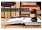 Employment Law Assignment Helps with defining the rights, obligations within business organizations