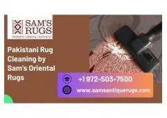Pakistani Rug Cleaning by Sam's Oriental Rugs