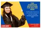 PhD Admission Invitations for 2024 Are Here