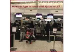 How can I get in touch with a Qatar in UK?