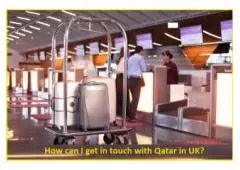How can I get in touch with Qatar in a UK?