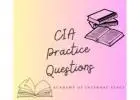 Get CIA Practice Questions From Academy of Internal Audit