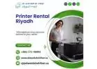 What Brands of Printers are offered for Rent in Riyadh?